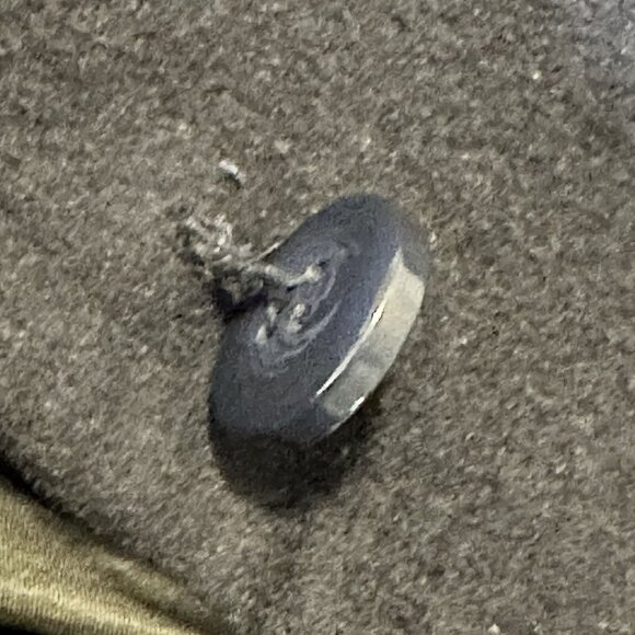 Vtg Hilary Radley New York Womens Wool Coat Button Up Notched Collar Blue Sz 10 - Picture 13 of 14